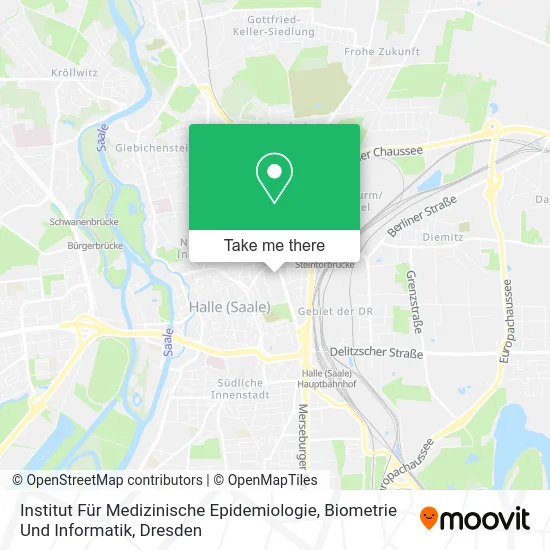 Institut Für Medizinische Epidemiologie, Biometrie Und Informatik map