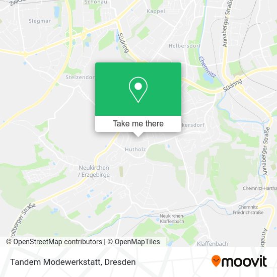 Карта Tandem Modewerkstatt