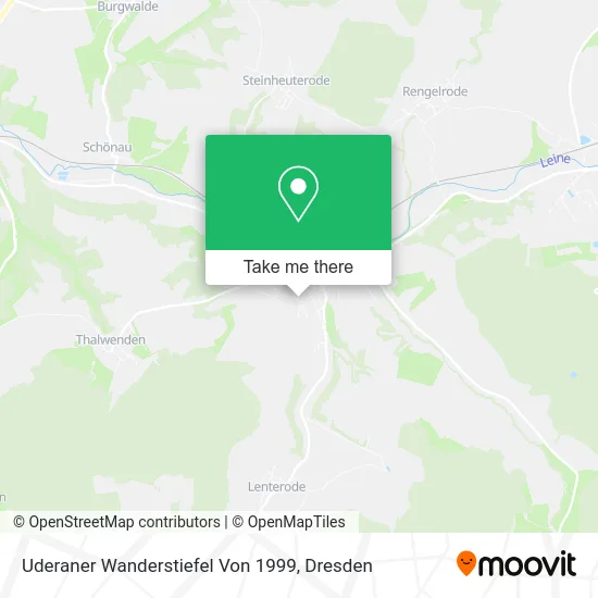 Карта Uderaner Wanderstiefel Von 1999