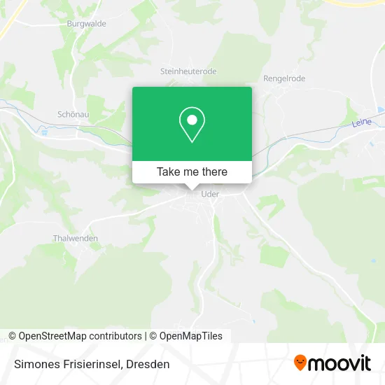 Карта Simones Frisierinsel