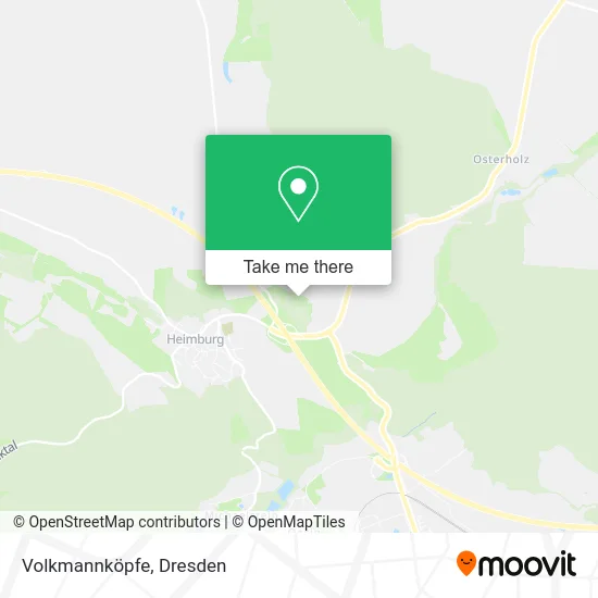 Карта Volkmannköpfe