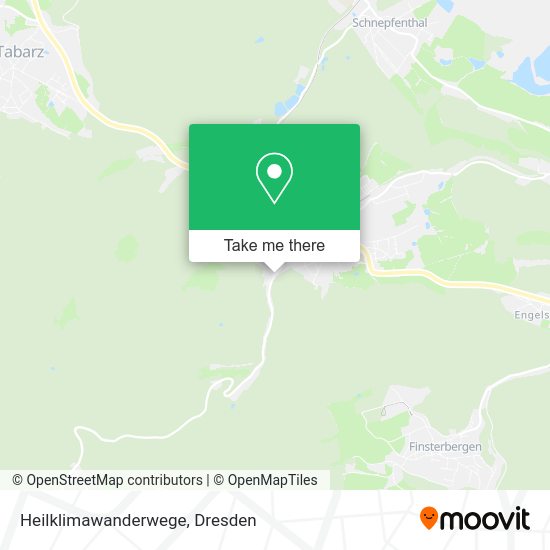 Карта Heilklimawanderwege