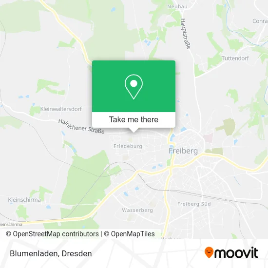 Карта Blumenladen