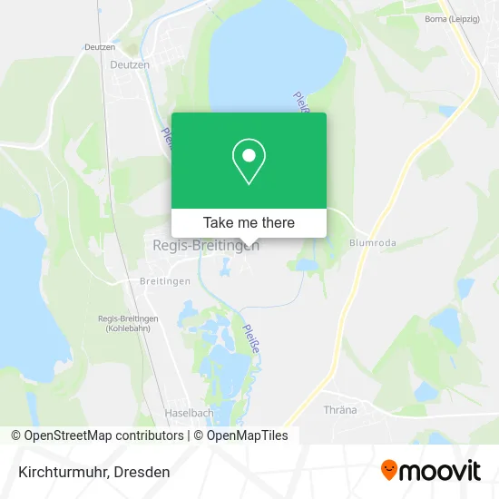 Карта Kirchturmuhr