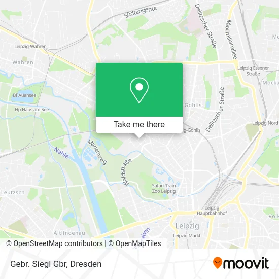 Карта Gebr. Siegl Gbr