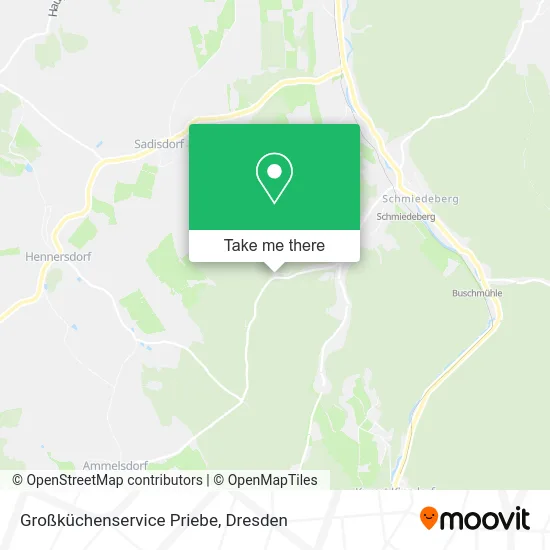 Карта Großküchenservice Priebe