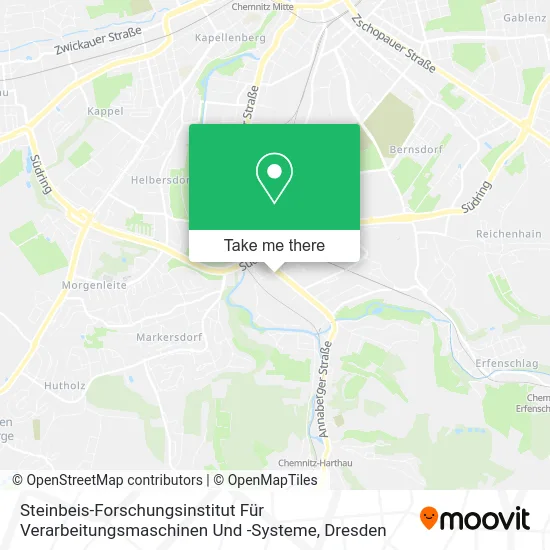 Карта Steinbeis-Forschungsinstitut Für Verarbeitungsmaschinen Und -Systeme