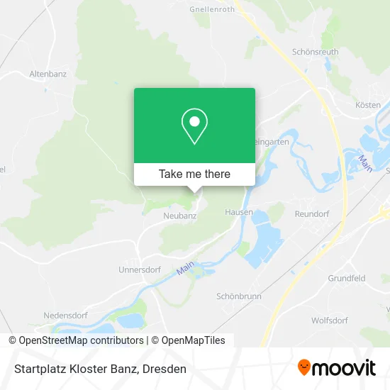 Карта Startplatz Kloster Banz