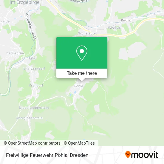 Карта Freiwillige Feuerwehr Pöhla