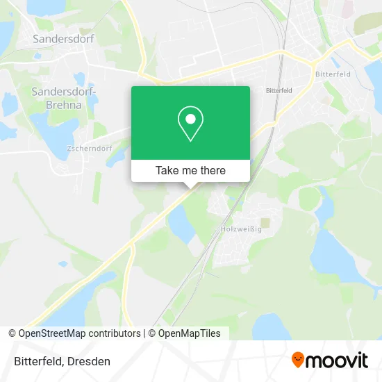 Карта Bitterfeld