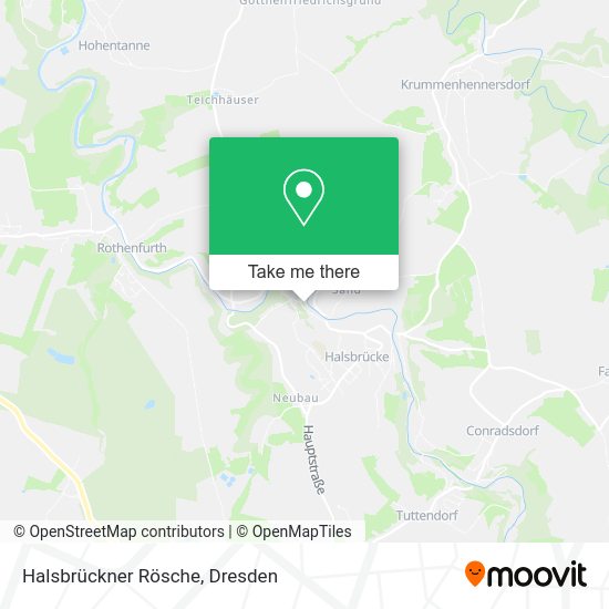 Карта Halsbrückner Rösche