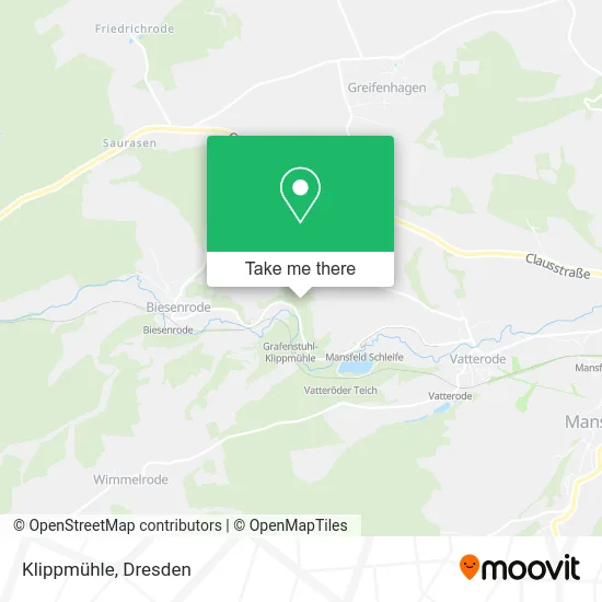 Карта Klippmühle