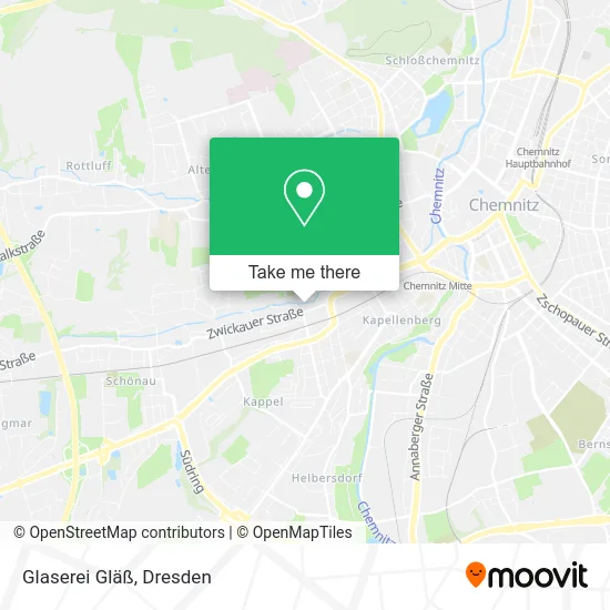 Карта Glaserei Gläß