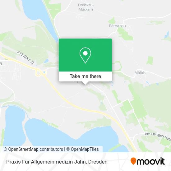 Карта Praxis Für Allgemeinmedizin Jahn