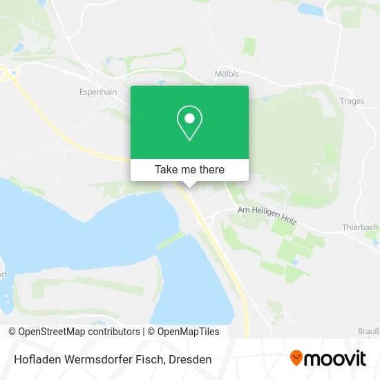 Карта Hofladen Wermsdorfer Fisch