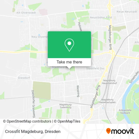 Карта Crossfit Magdeburg