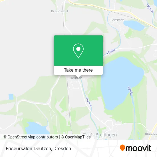 Карта Friseursalon Deutzen