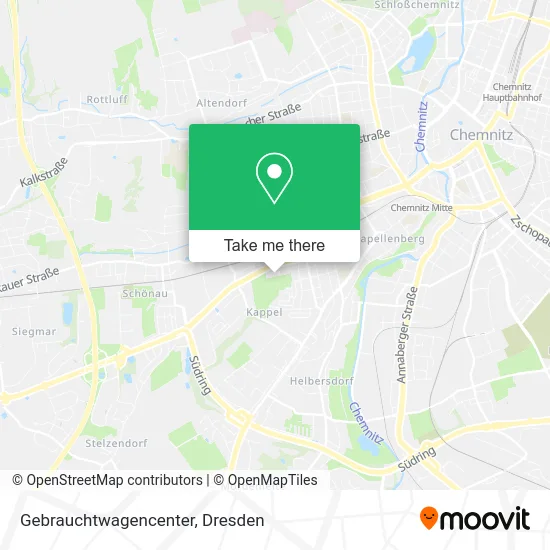 Карта Gebrauchtwagencenter