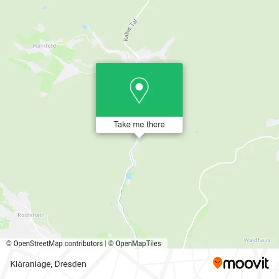 Карта Kläranlage