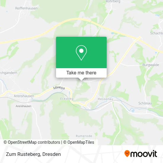 Карта Zum Rusteberg