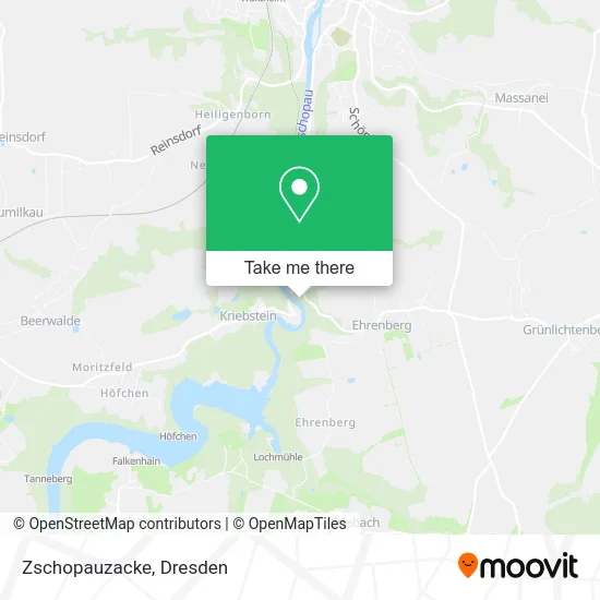 Карта Zschopauzacke