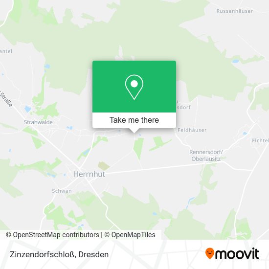 Карта Zinzendorfschloß