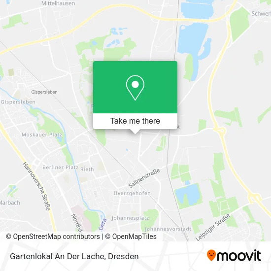 Карта Gartenlokal An Der Lache
