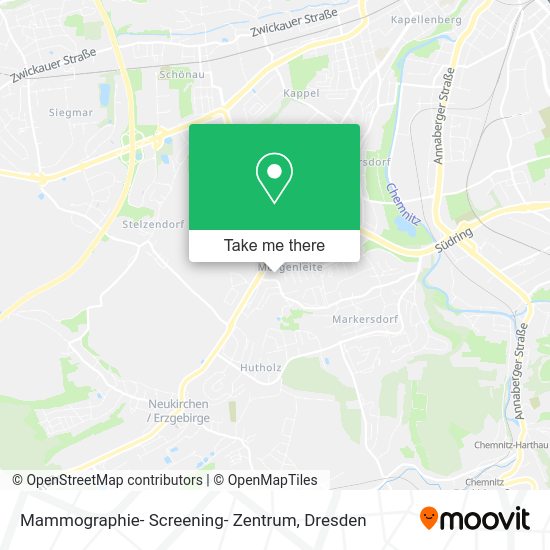 Карта Mammographie- Screening- Zentrum