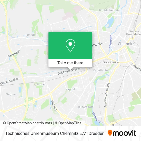 Карта Technisches Uhrenmuseum Chemnitz E.V.