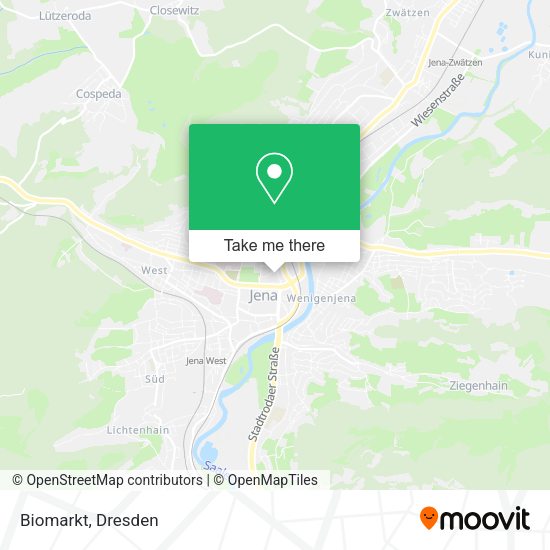 Карта Biomarkt