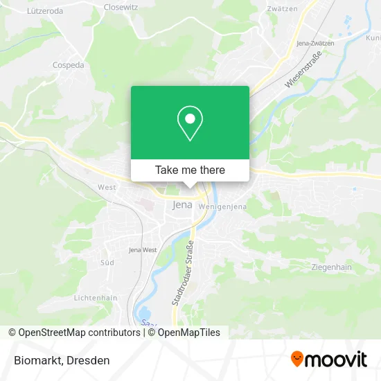 Карта Biomarkt