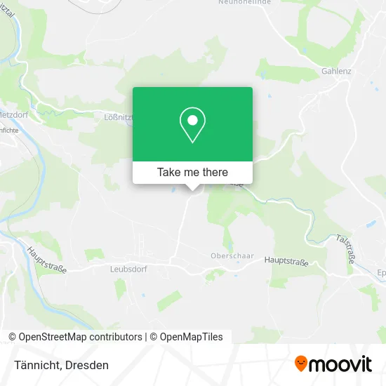Карта Tännicht