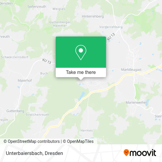 Карта Unterbaiersbach