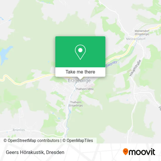 Карта Geers Hörakustik