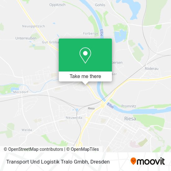 Карта Transport Und Logistik Tralo Gmbh