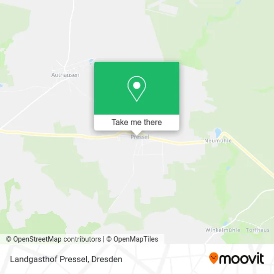 Карта Landgasthof Pressel