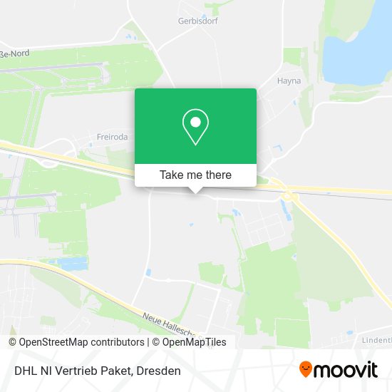 Карта DHL Nl Vertrieb Paket