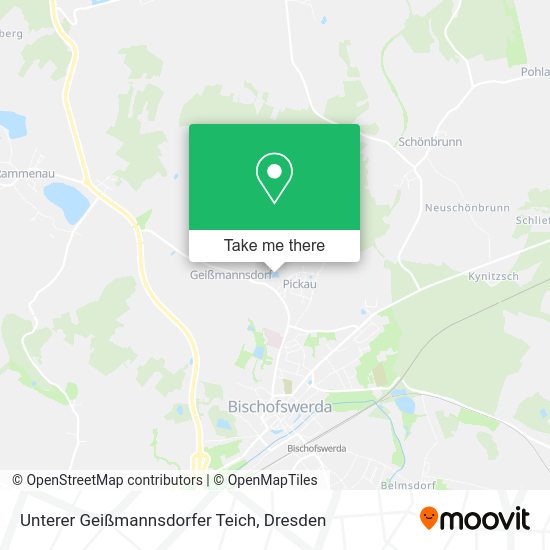 Карта Unterer Geißmannsdorfer Teich