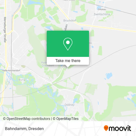 Карта Bahndamm
