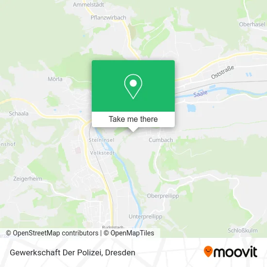 Карта Gewerkschaft Der Polizei