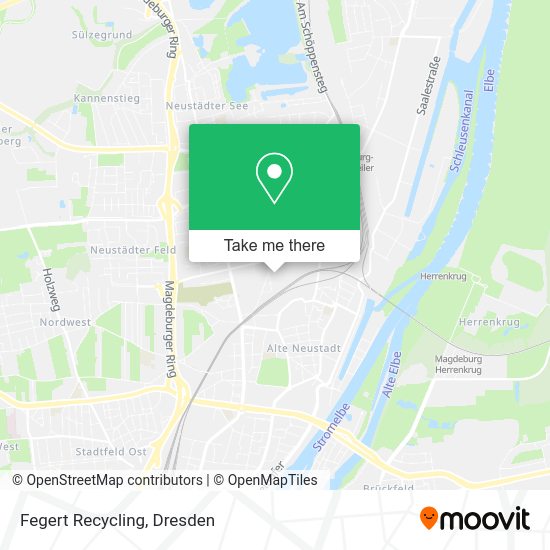 Карта Fegert Recycling