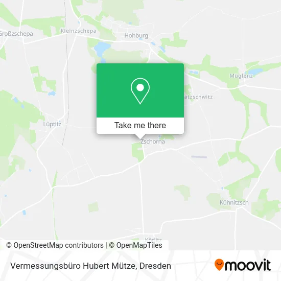 Карта Vermessungsbüro Hubert Mütze