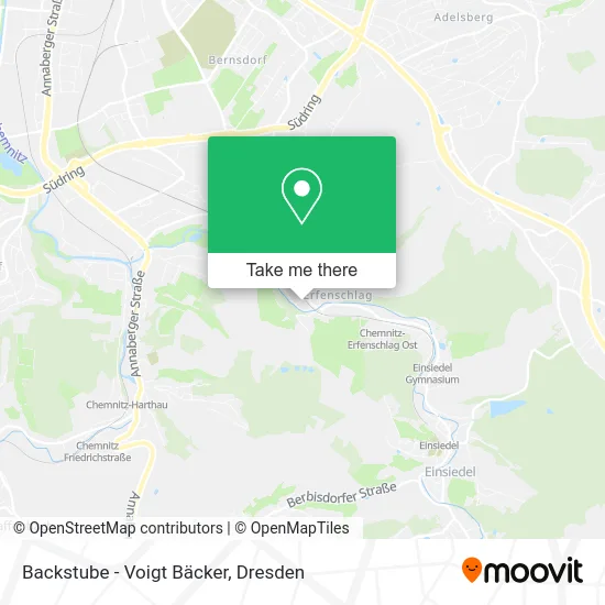 Карта Backstube - Voigt Bäcker
