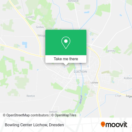 Карта Bowling Center Lüchow
