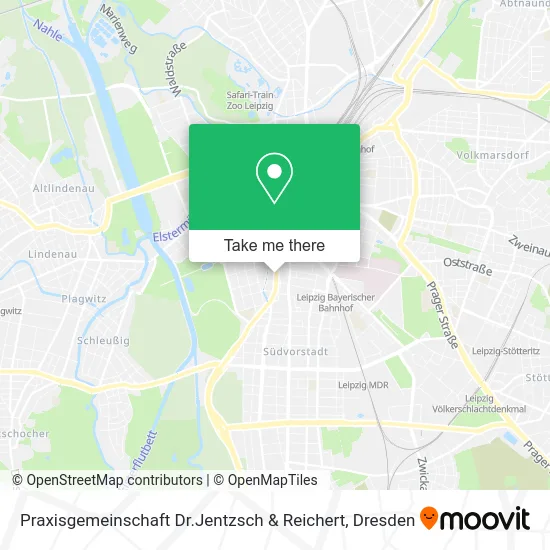 Карта Praxisgemeinschaft Dr.Jentzsch & Reichert