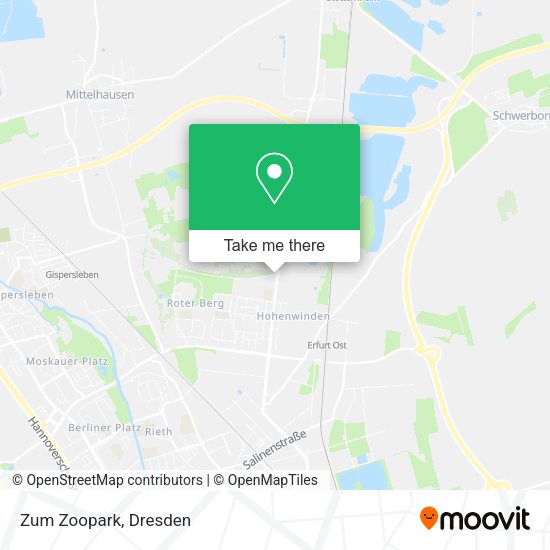 Карта Zum Zoopark