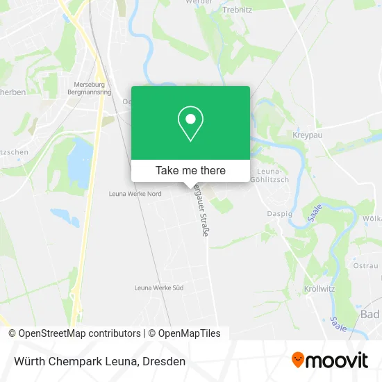 Карта Würth Chempark Leuna