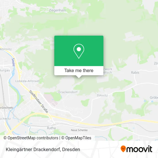Карта Kleingärtner Drackendorf