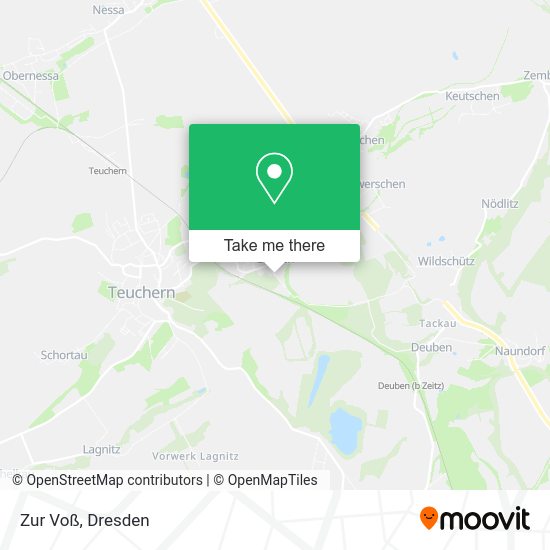 Карта Zur Voß