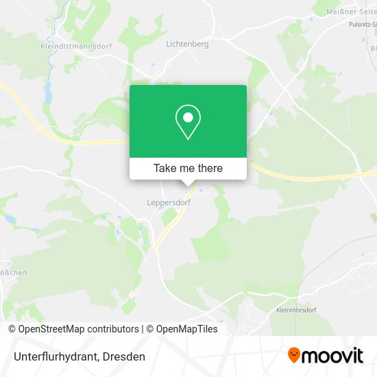 Карта Unterflurhydrant
